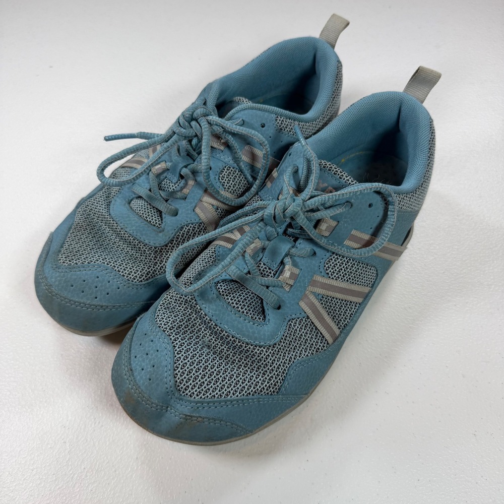 Xero Shoes Prio Sneakers Womens 8.5 Blue Good Minimalist Zero Drop Running Shoes